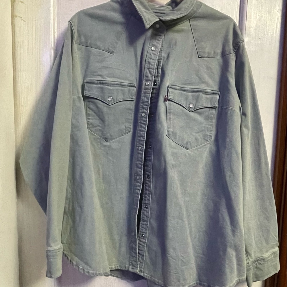 Levi's Women's Light Gray Jean Jacket